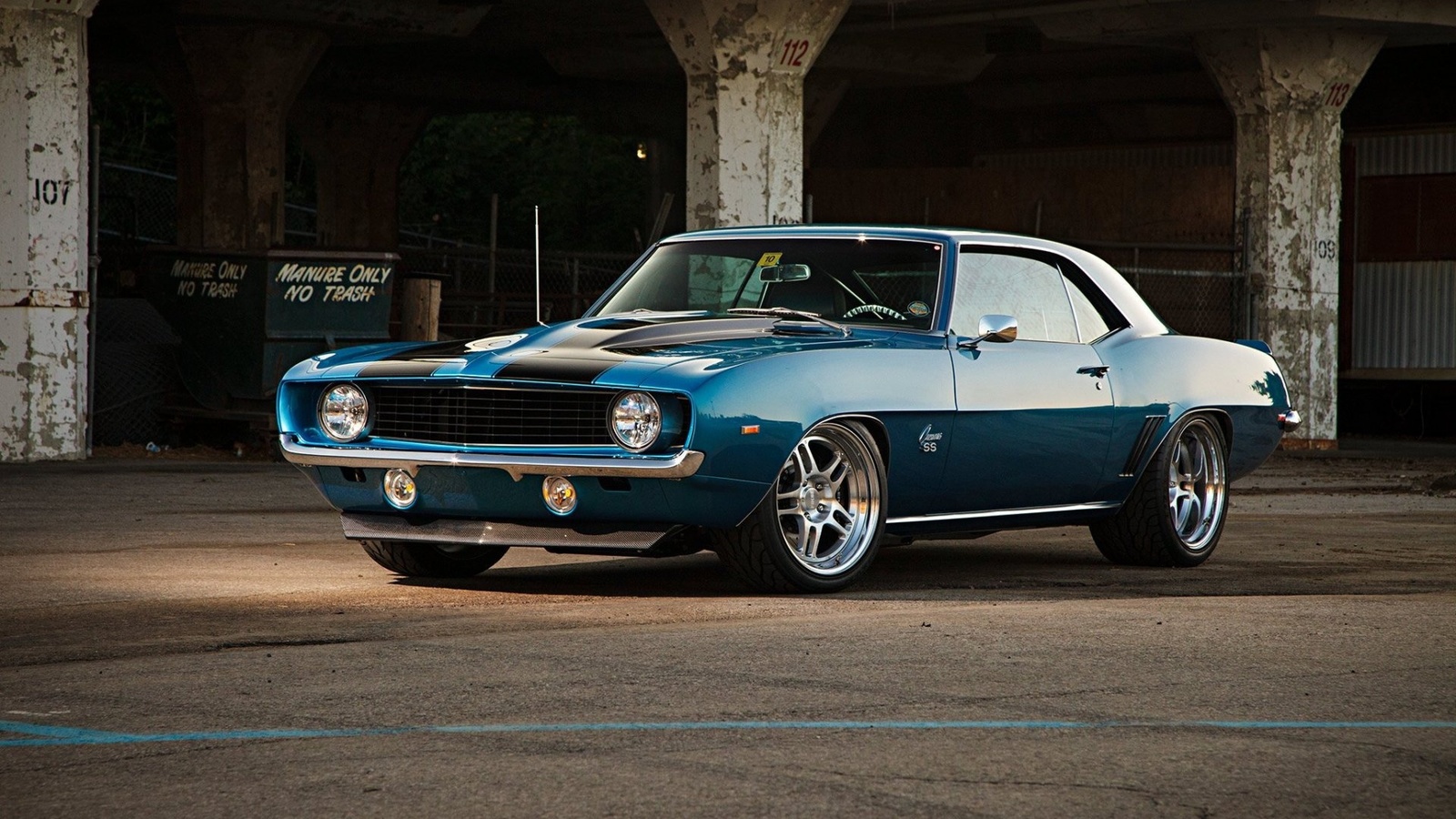 chevrolet, camaro, 1969, custom, pro touring