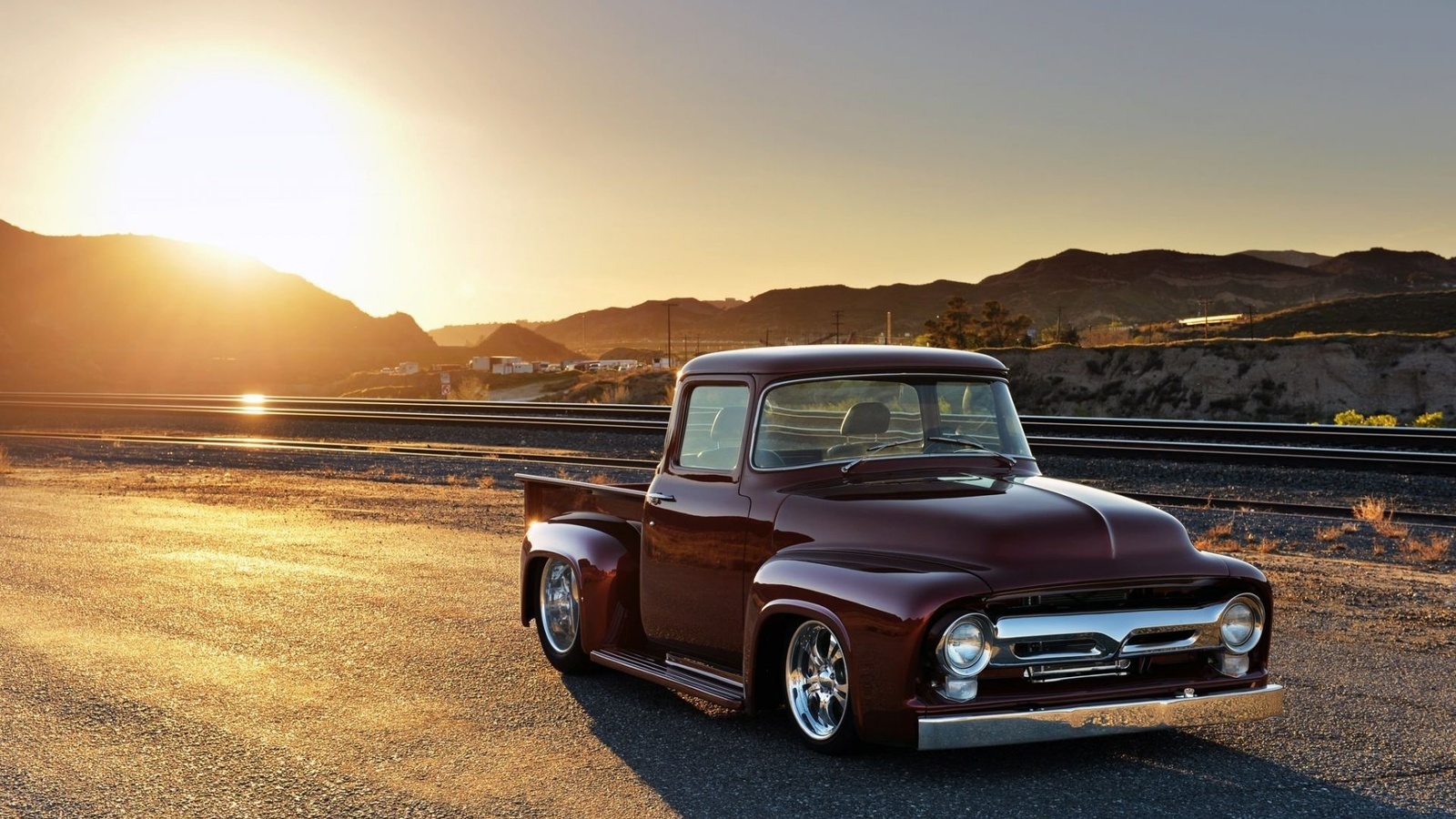 american, classic, car, ford, f-100