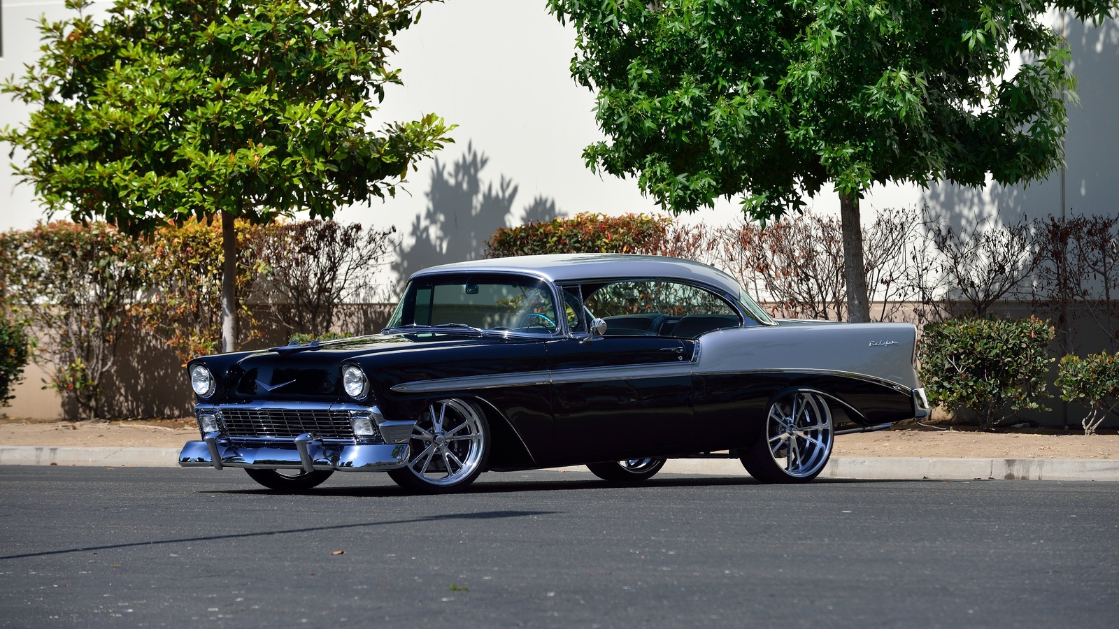 1956, chevrolet, bel, air, belair