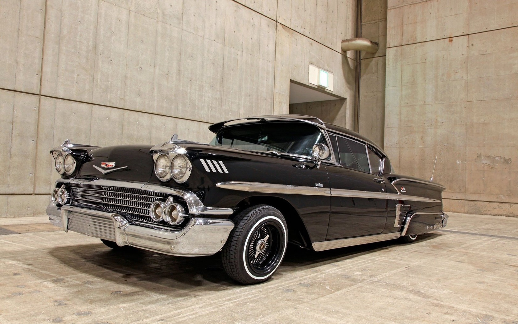 chevrolet, impala, 1958, custom, lowrider