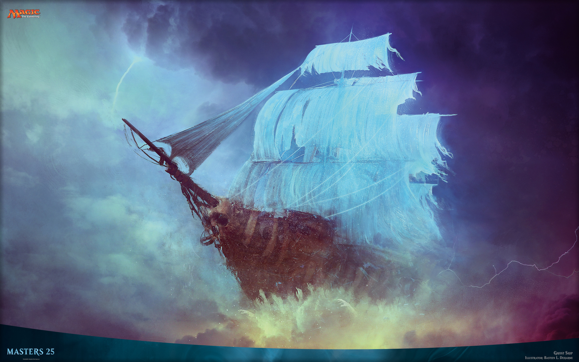 ghost ship, masters 25, mtg, , 