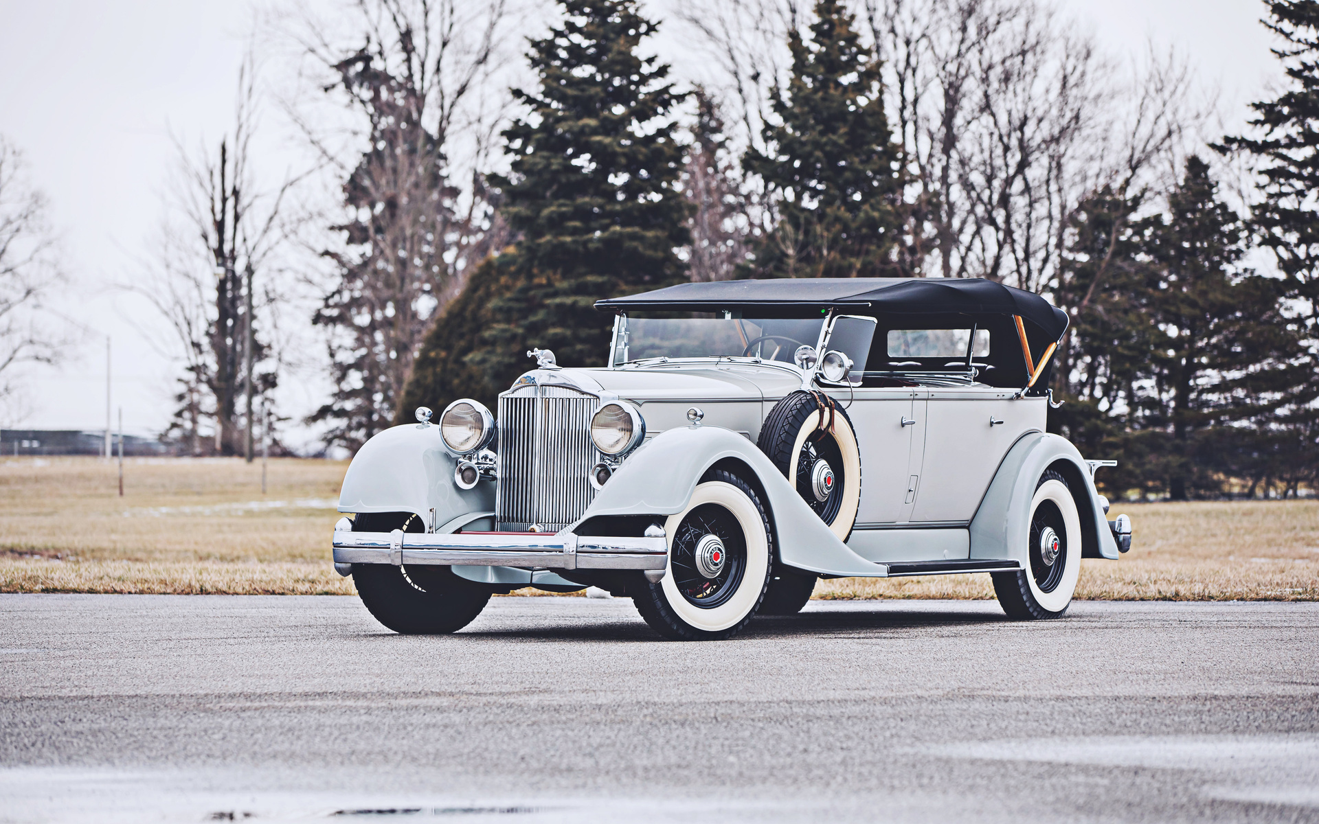 phaeton, retro cars, 1934, cars, luxury cars, packard