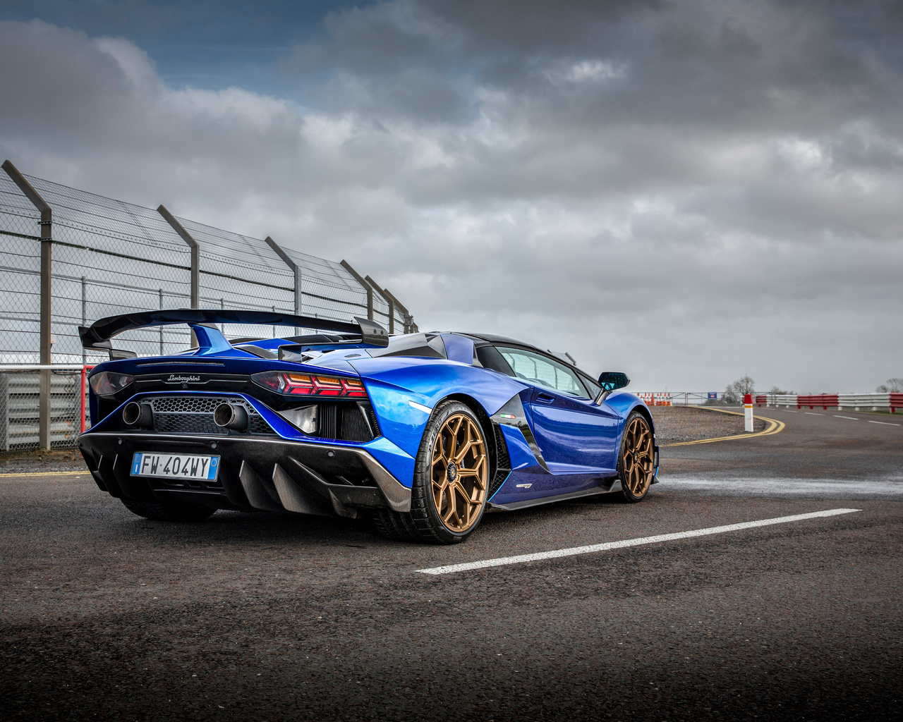 blue, lamborghini, aventador