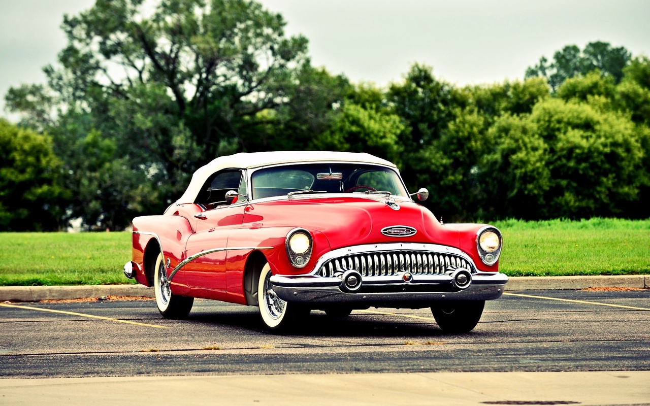 american, classic, car, buick