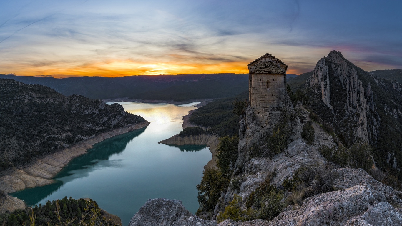 , , , , mare de deu de la pertusa, catalonia, , 