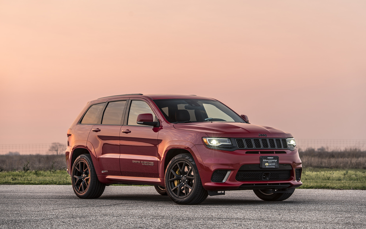 jeep, grand cherokee, trackhawk, hennessey, hpe1000