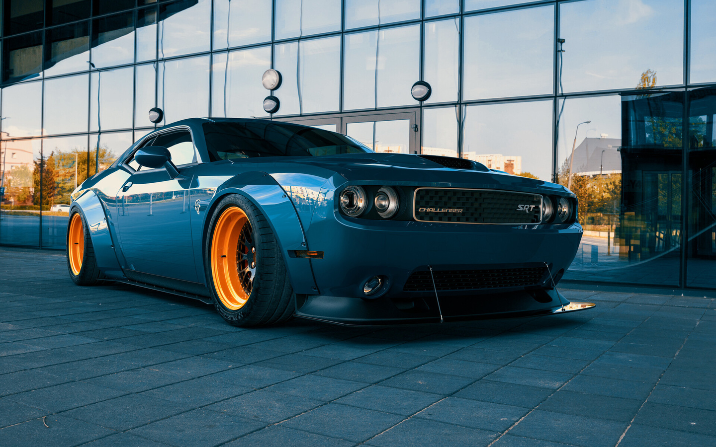 dodge, challenger, car, srt