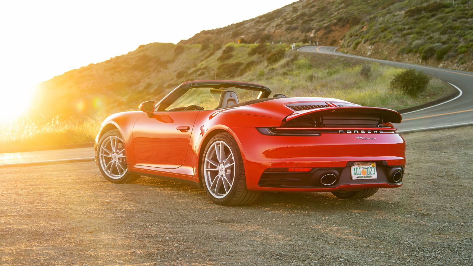 2020, porsche, 911, carrera, cabriolet