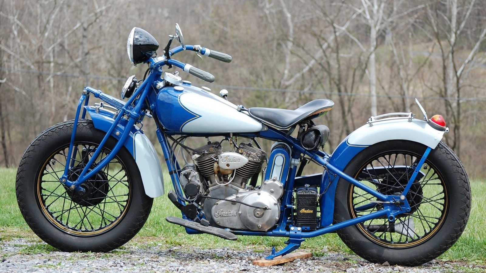 indian, scout, bike, retro, 1934