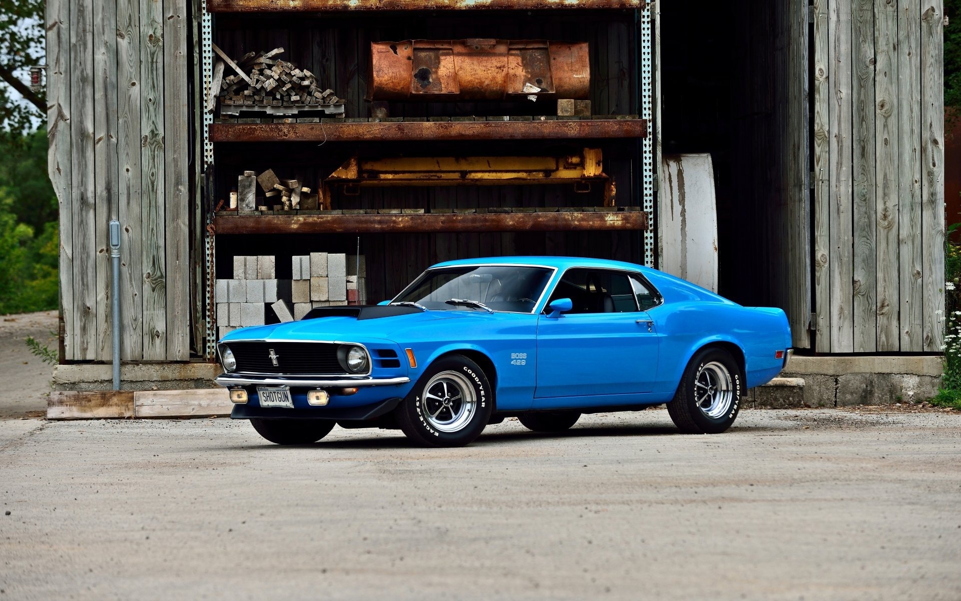 ford, mustang, 1970, boss, 429