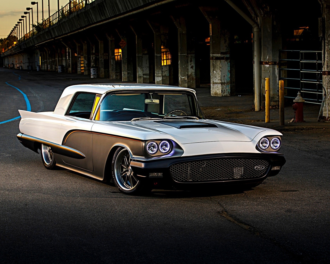 ford, thunderbird, custom