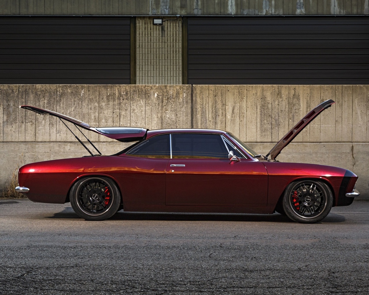 chevrolet, corvair, custom, pro touring