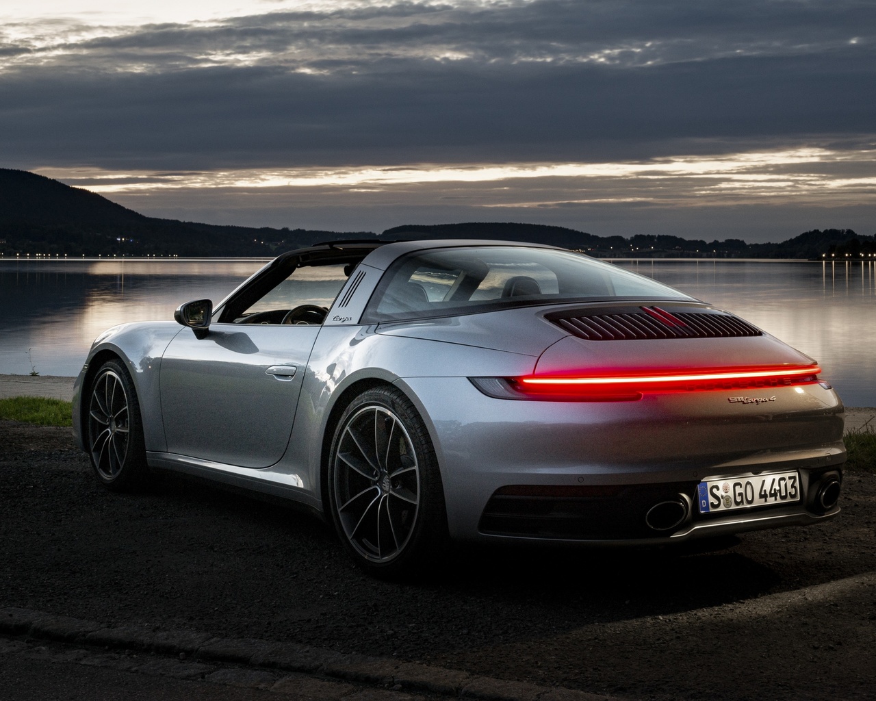 porsche, 911, targa