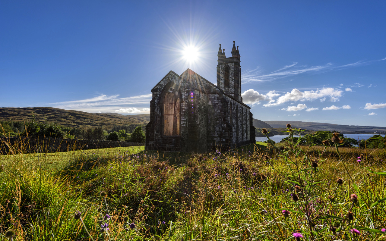 , , dunlewey church, donegal, 