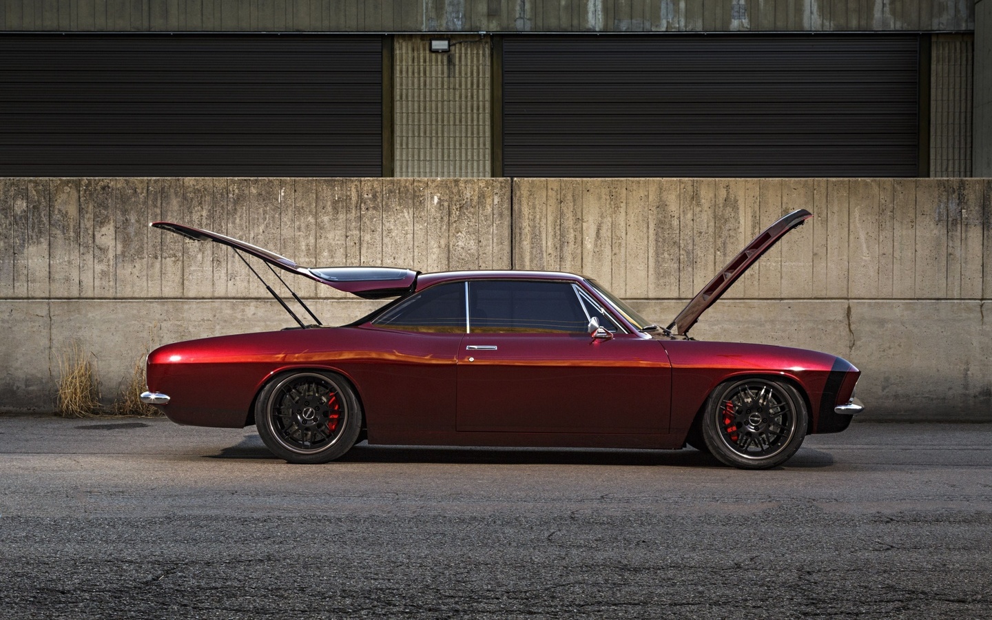 chevrolet, corvair, custom, pro touring