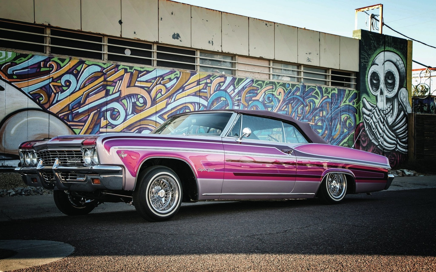 chevrolet, impala, custom, lowrider