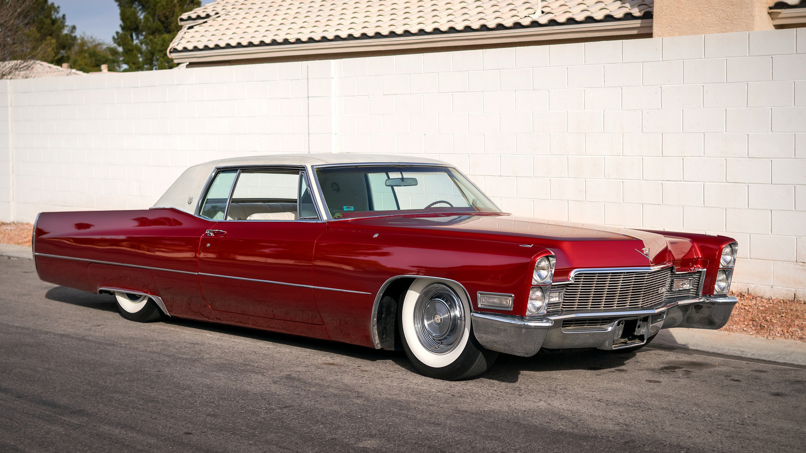 cadillac, deville, coupe, 1968