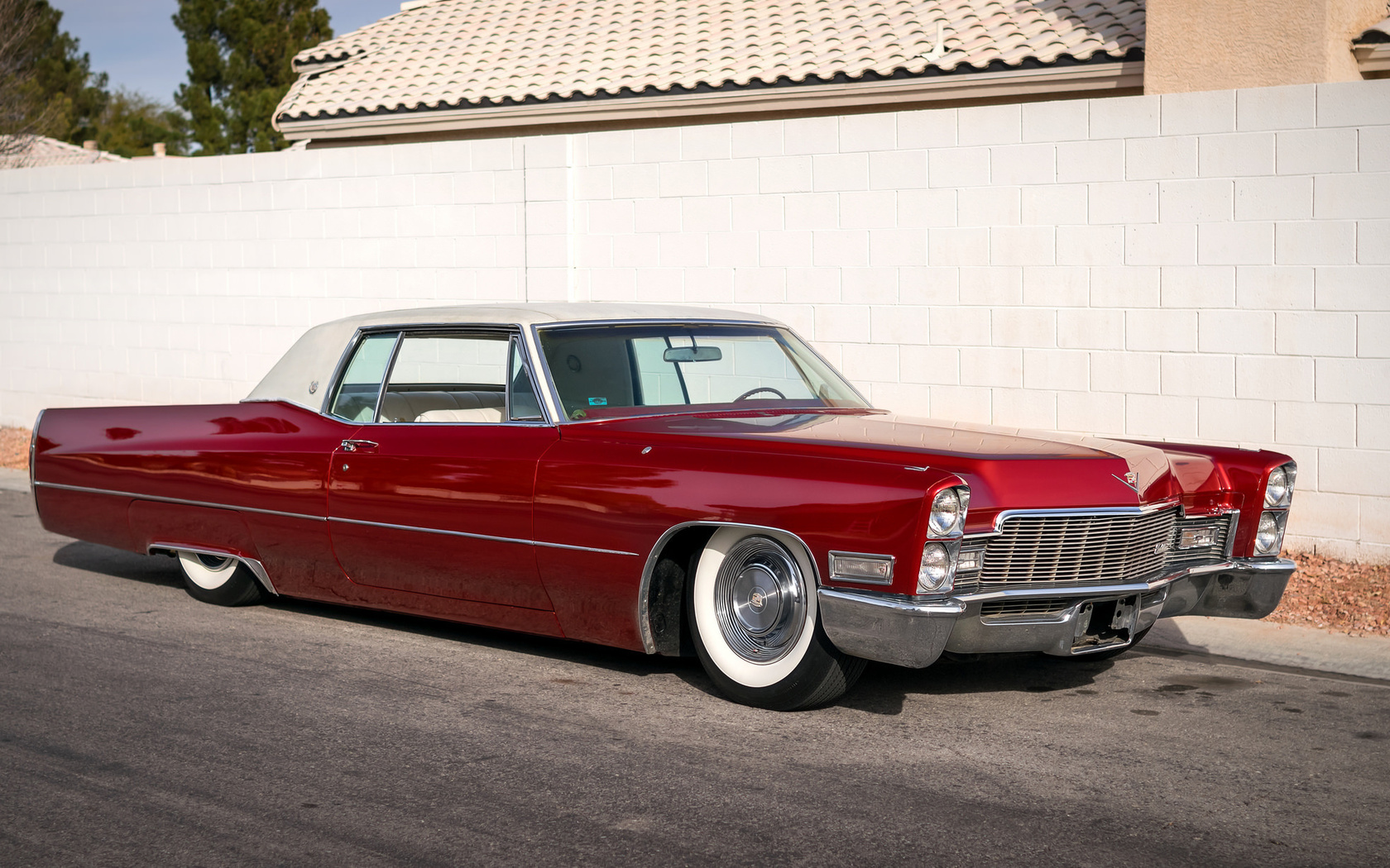 cadillac, deville, coupe, 1968