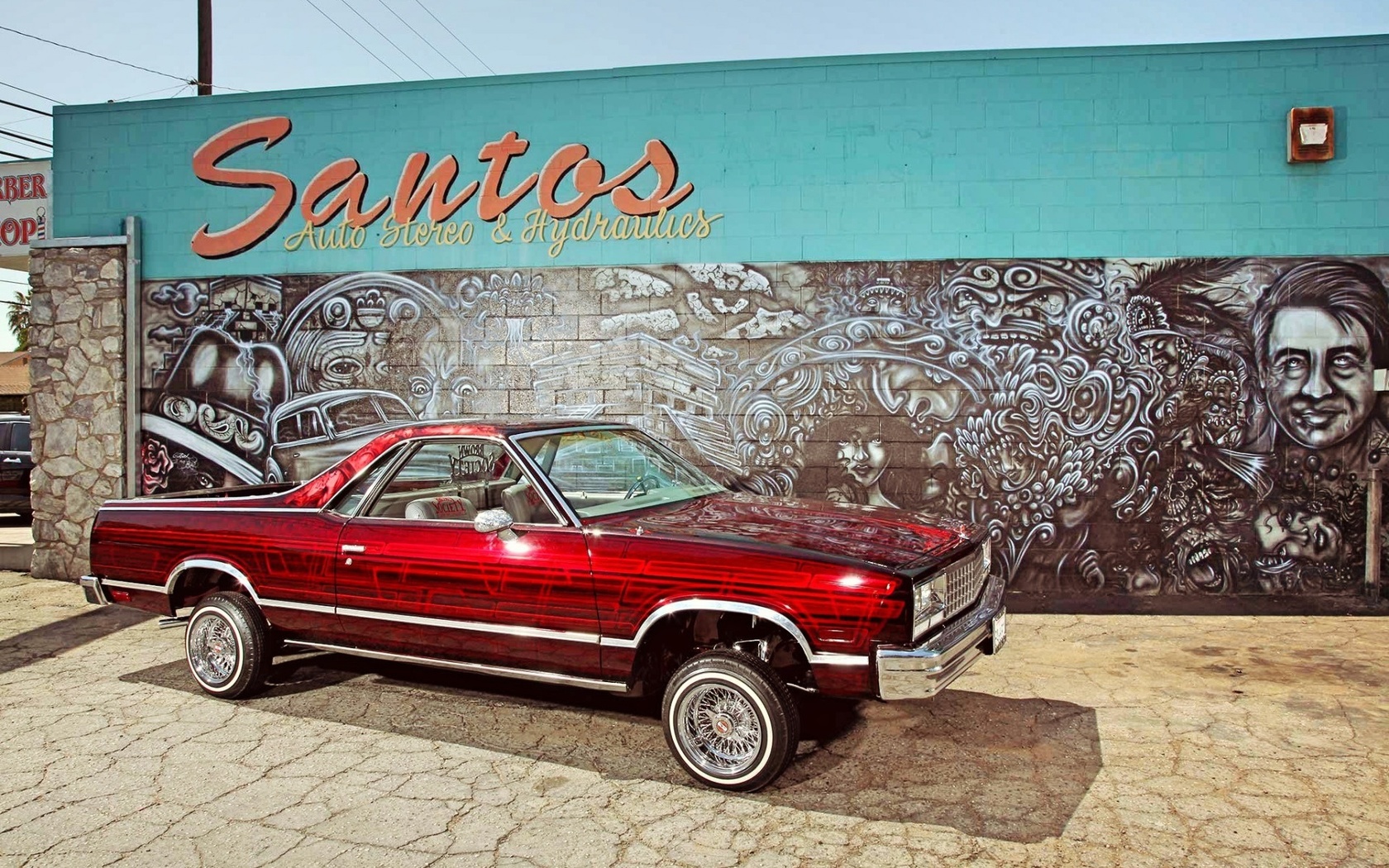 chevrolet, el camino, custom, lowrider