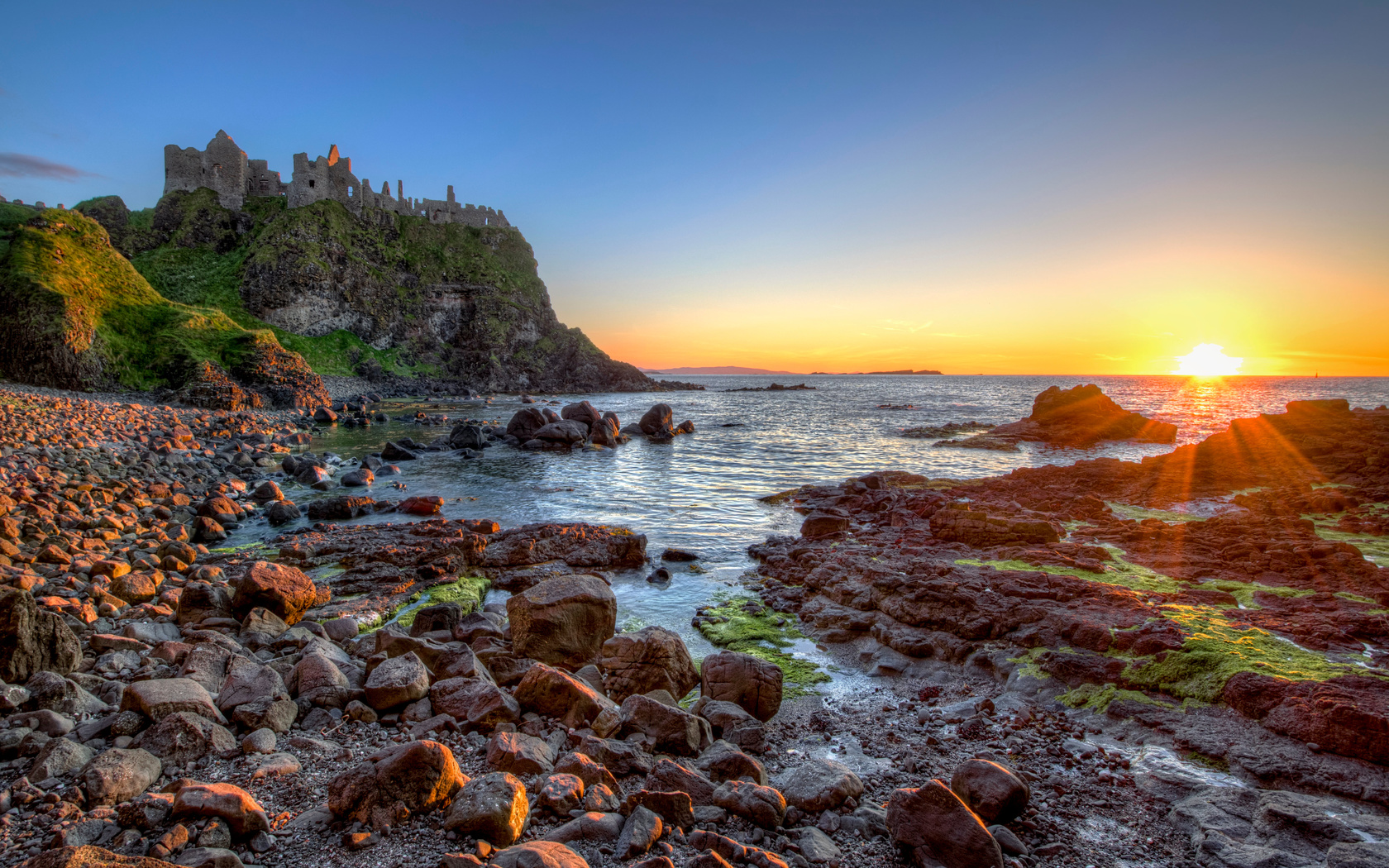 , , , , , northern ireland, dunluce, castle, , , 