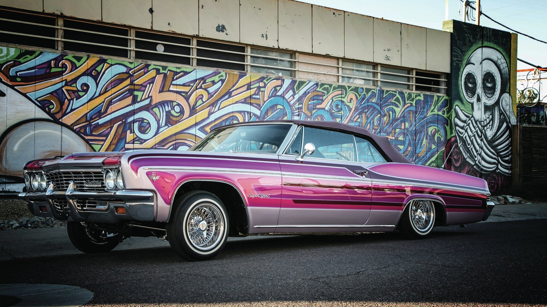 chevrolet, impala, custom, lowrider