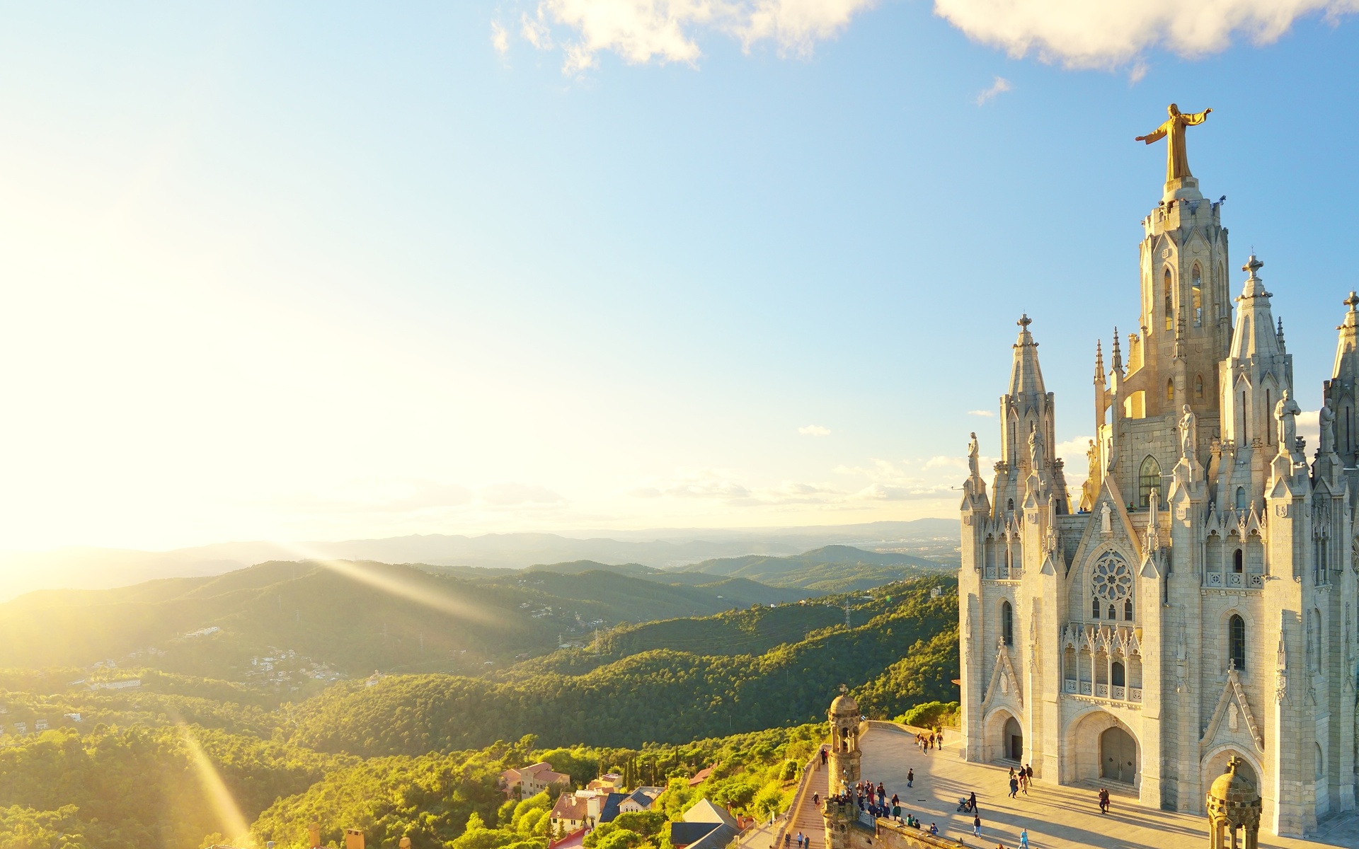 , , mount, tibidabo, temple of the sacred, heart of jesus,  , , , 