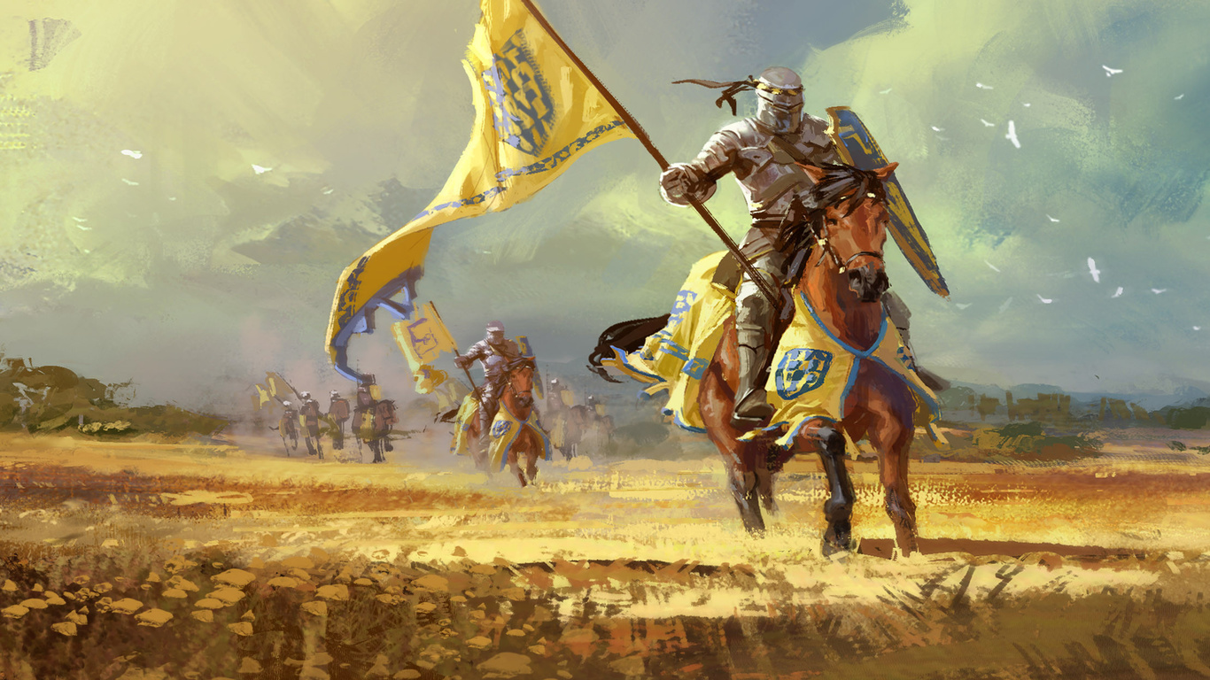 knight, fantasy art, artwork, horse, cavalry