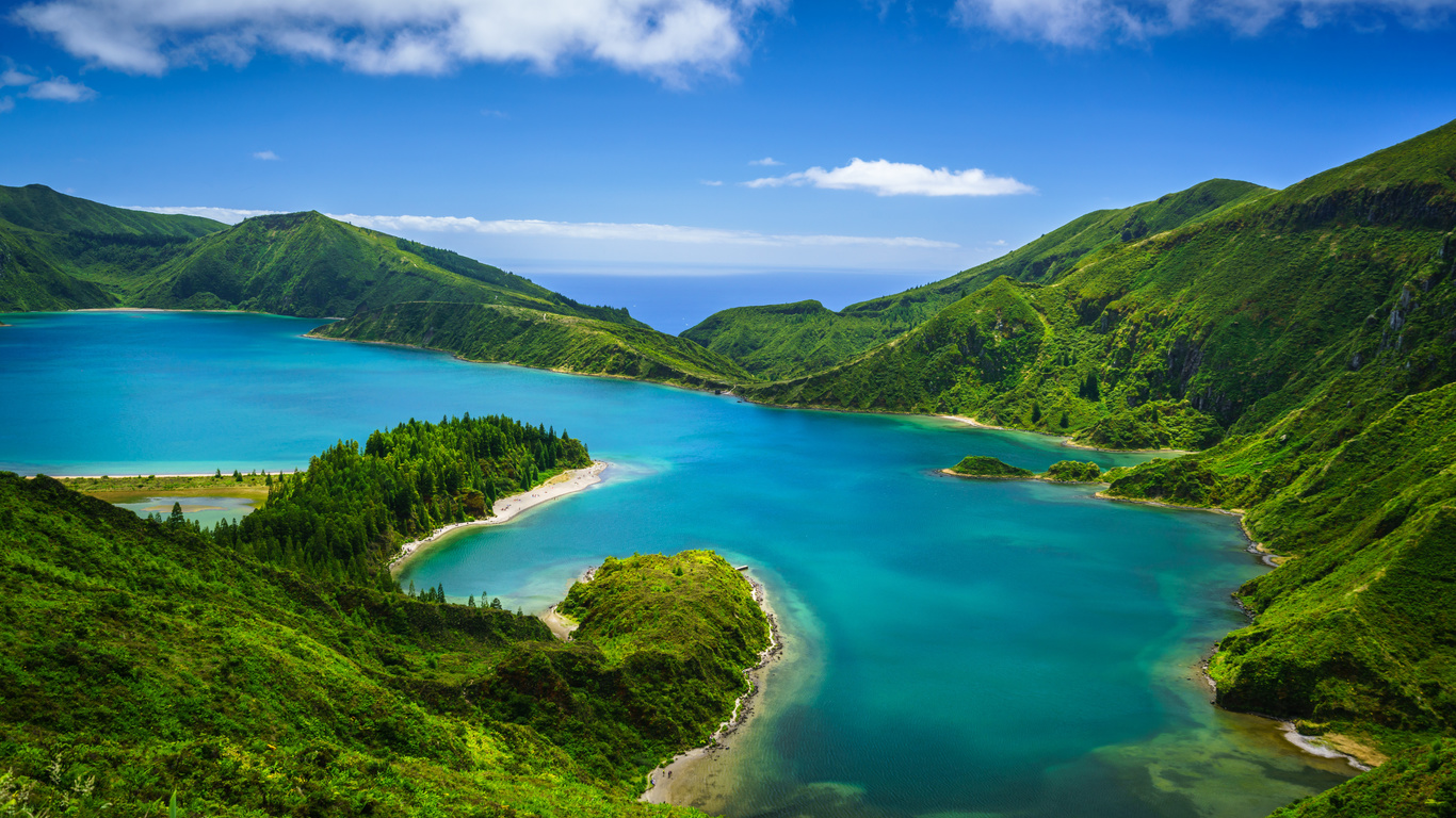 , , , azores, lagoa do fogo, , , 