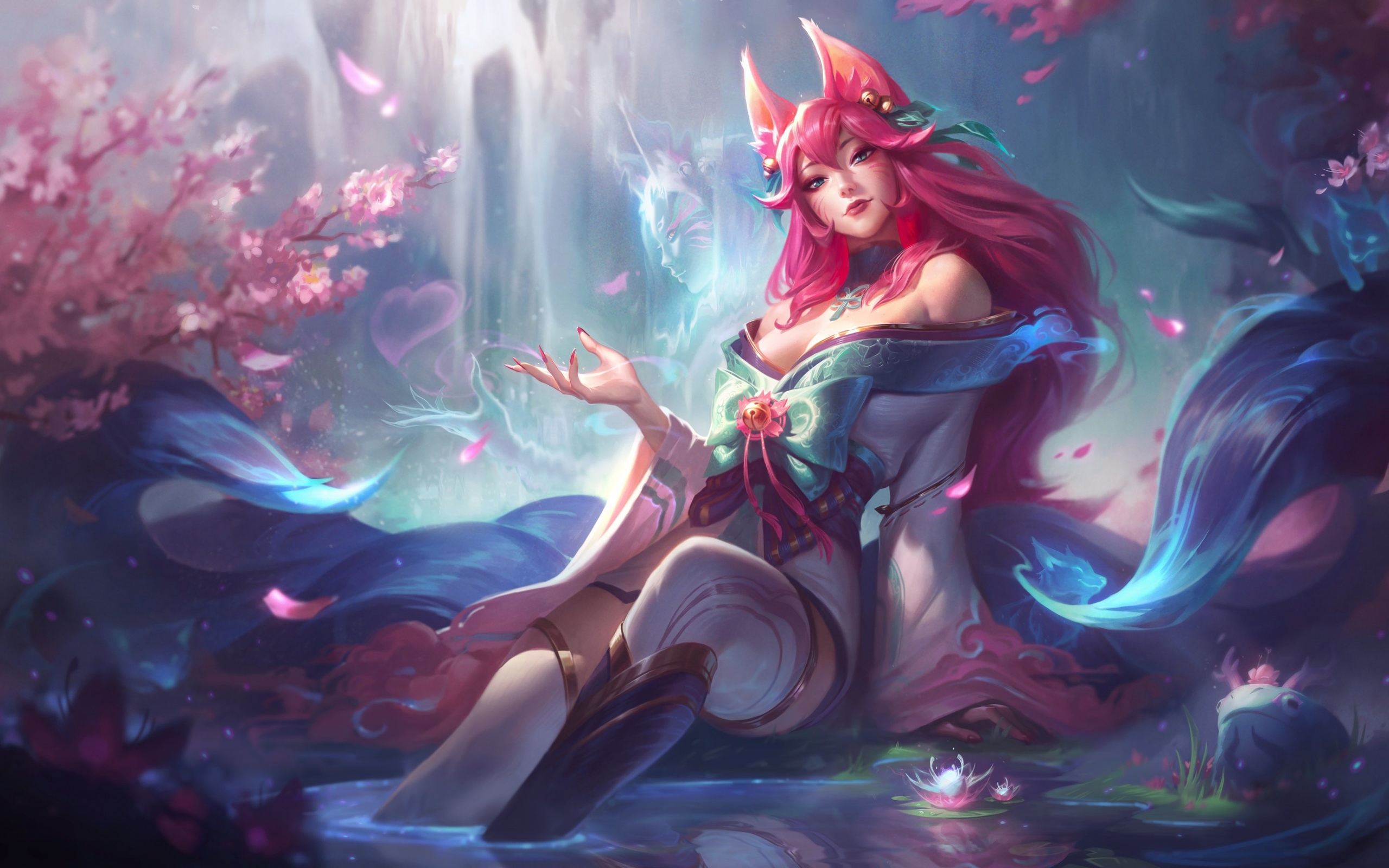 ahri, cassio, kindred, riven future perfect