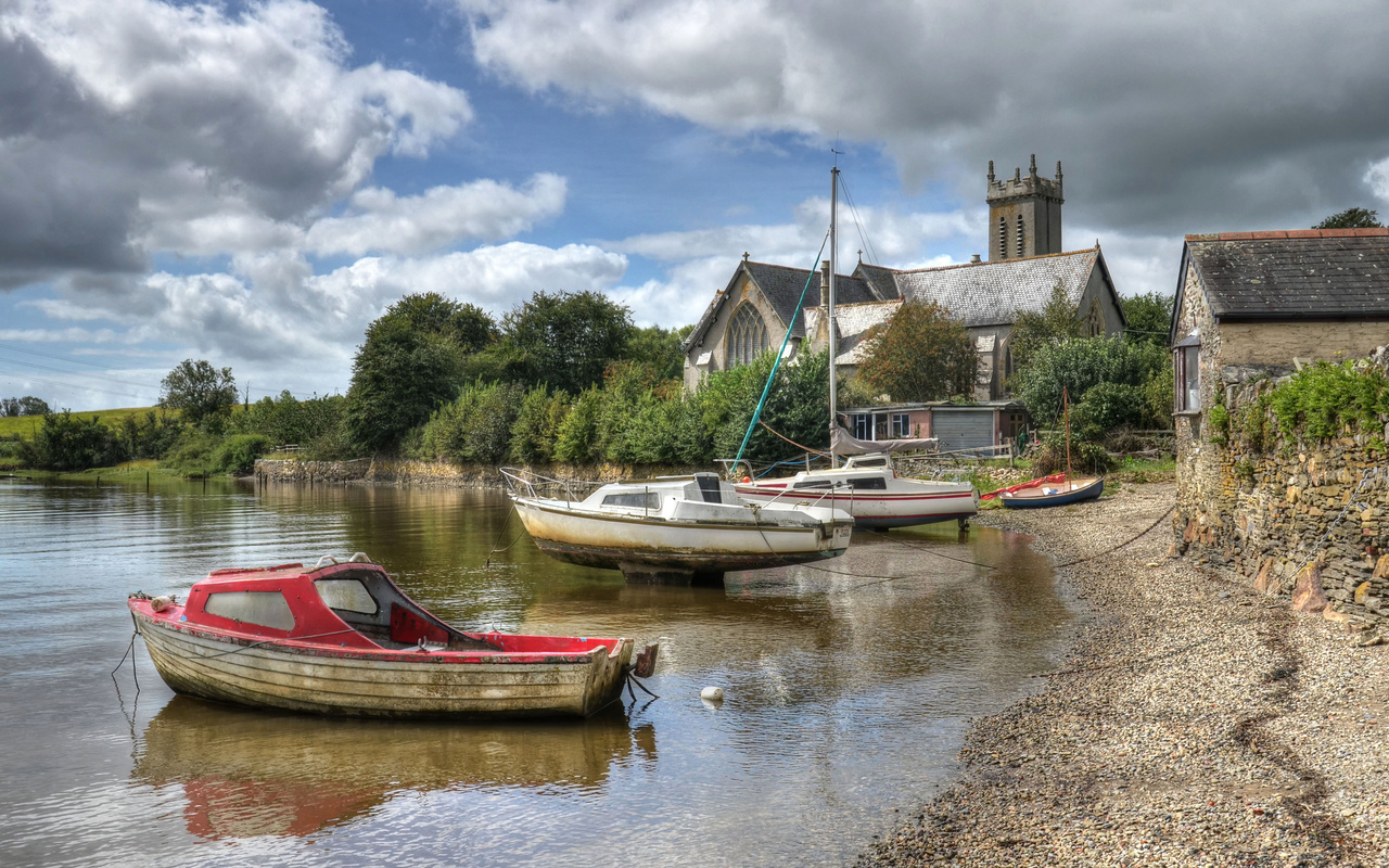 , , , , , river, tavy at bere, ferrers, devon, hdr, , 