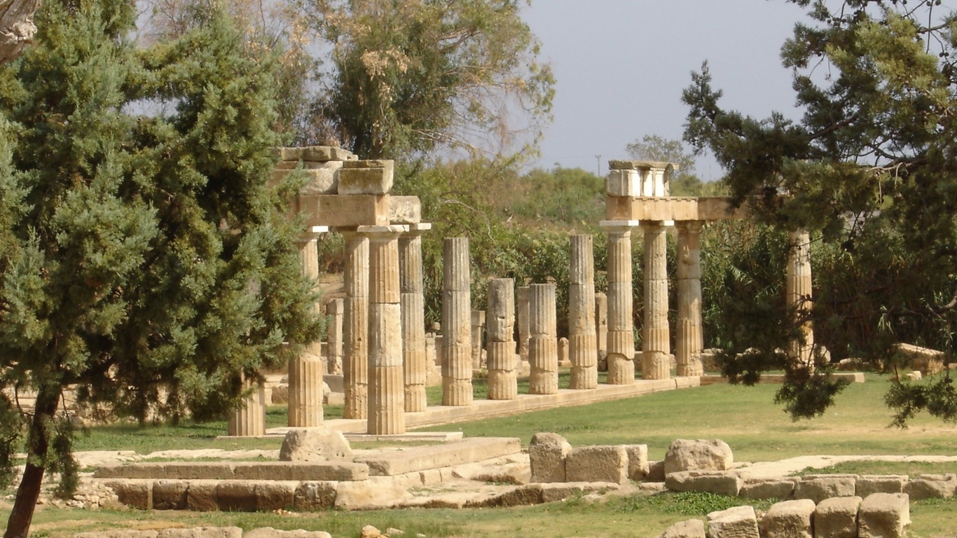 greece, temple, summer, gods