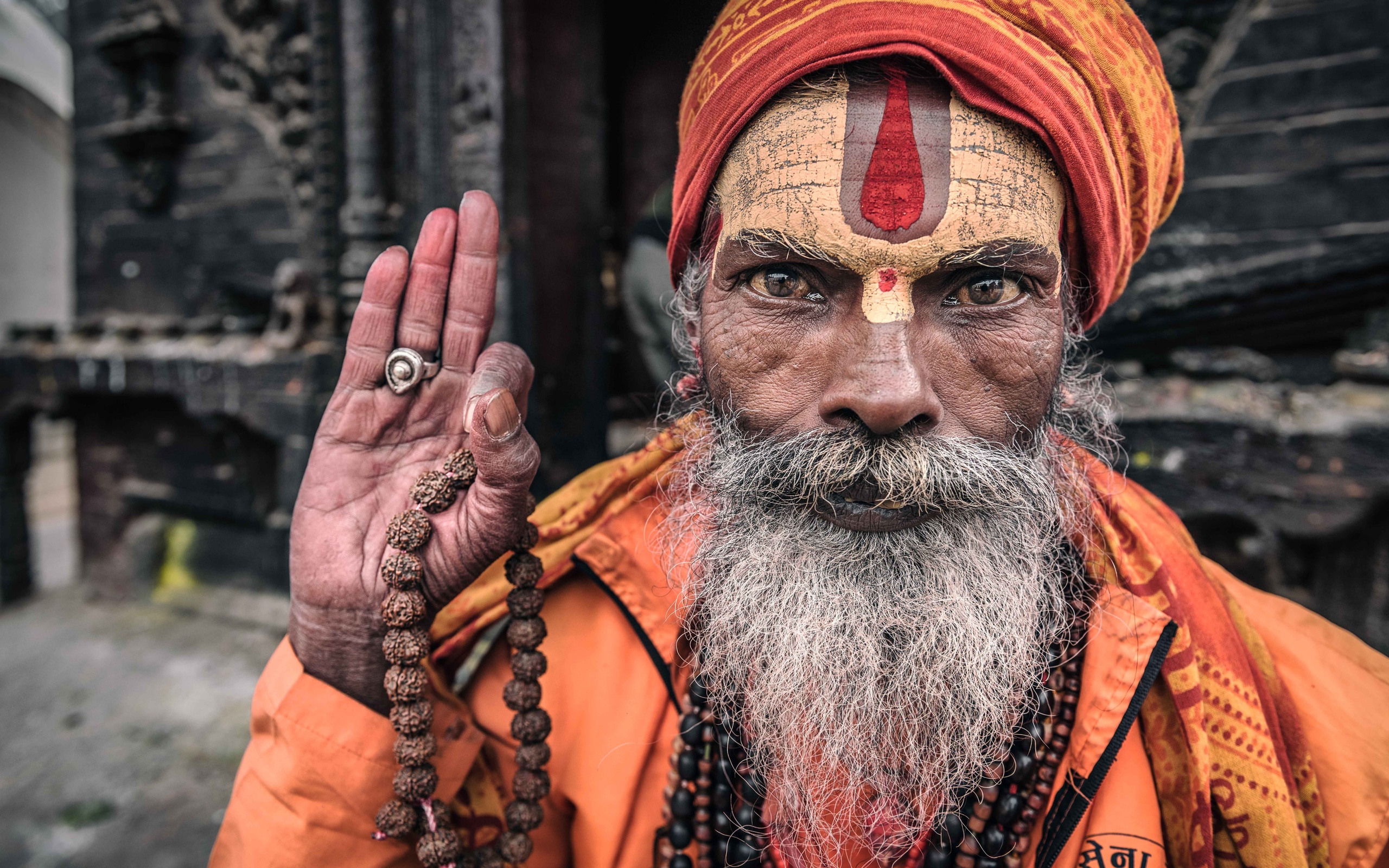 nepal, kathmandu, portrait of a sadhu, , , , , 