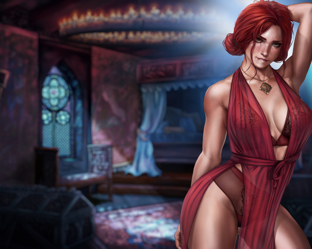 dandon fuga, the witcher 3 wild hunt, the witcher 3, triss