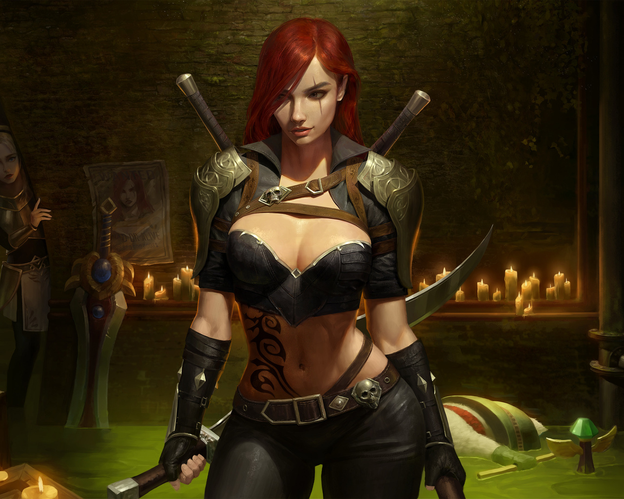 katarina, league of legends, game