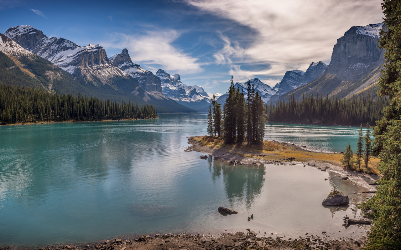 , , , , , lake, maligne, alberta, 