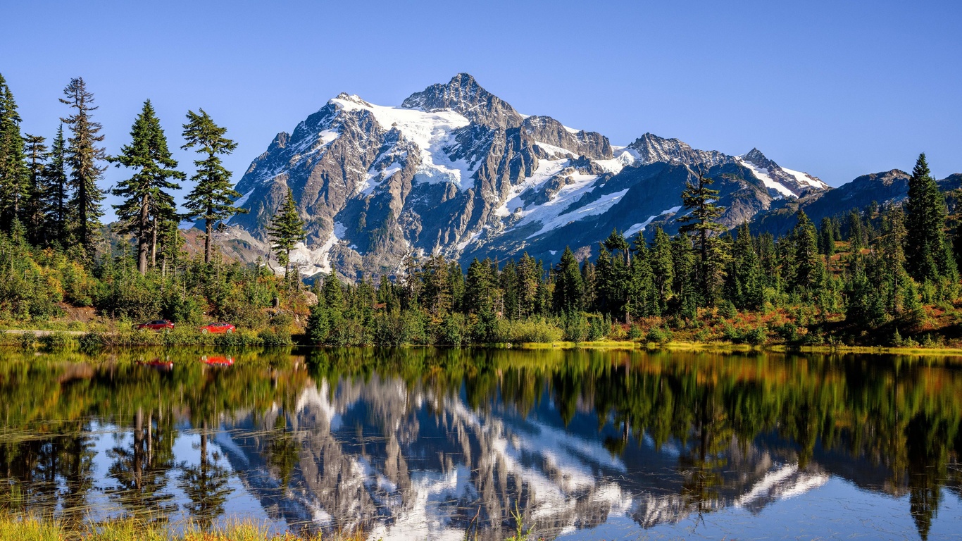 , , picture, lake, mount shuksan, cascade range, , , 