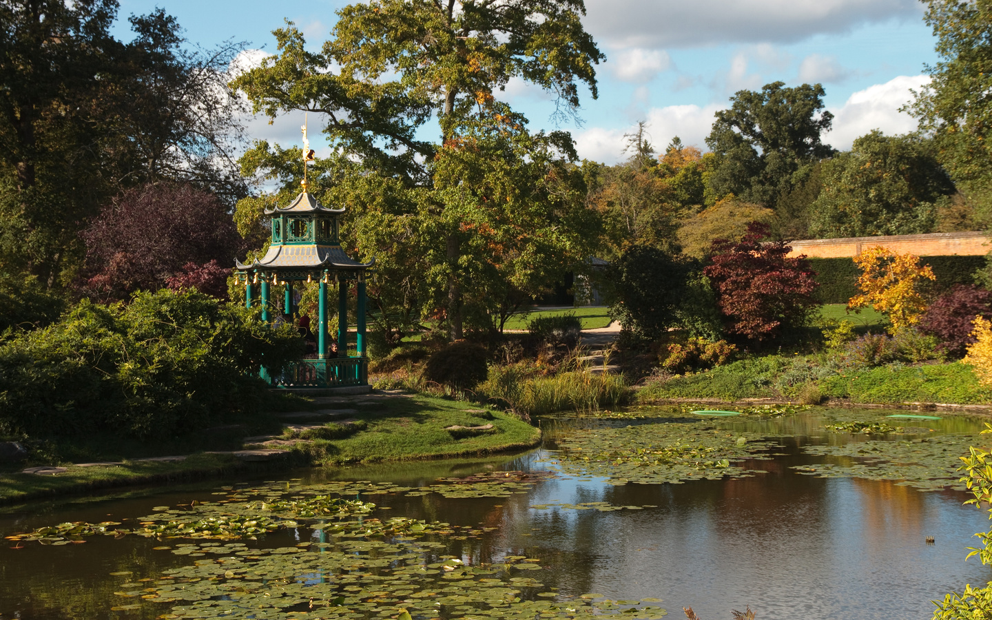 , , , water garden, cliveden, , 