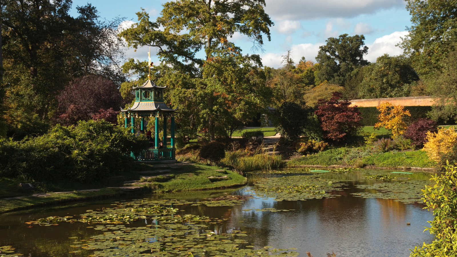 , , , water garden, cliveden, , 