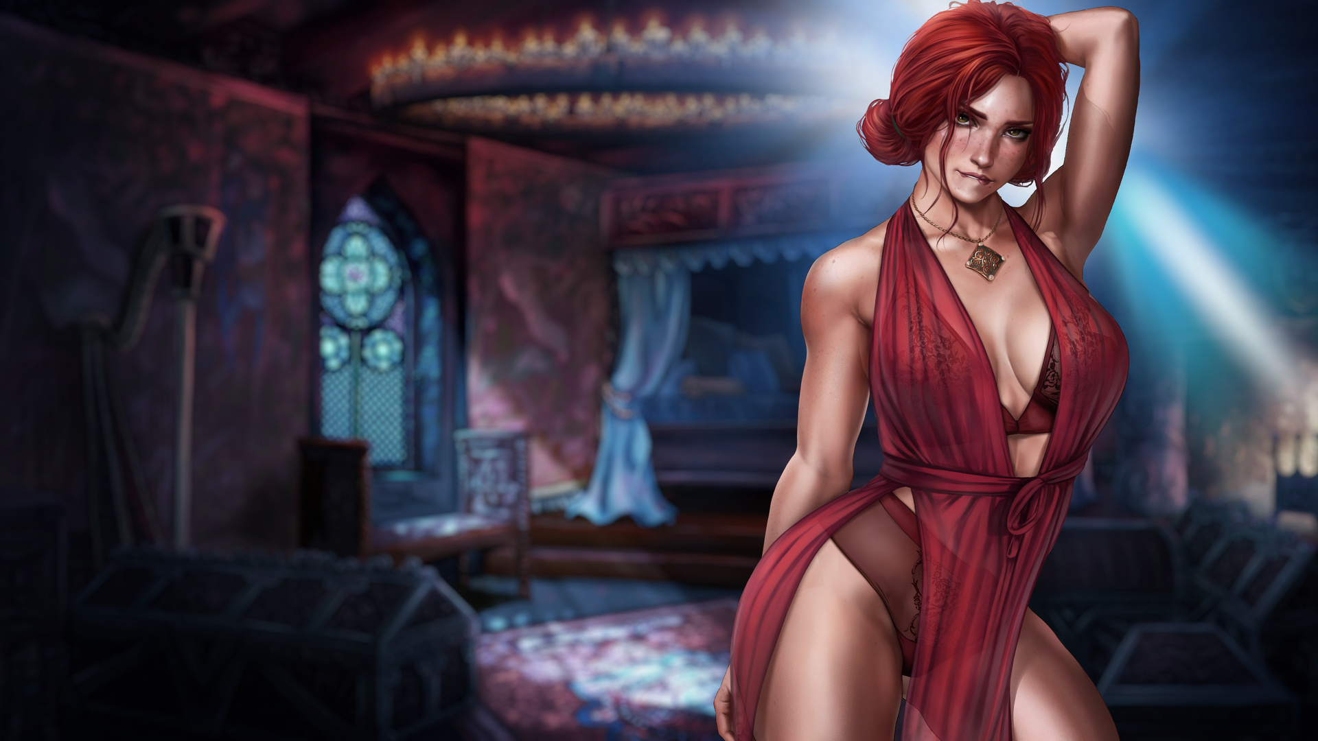 dandon fuga, the witcher 3 wild hunt, the witcher 3, triss