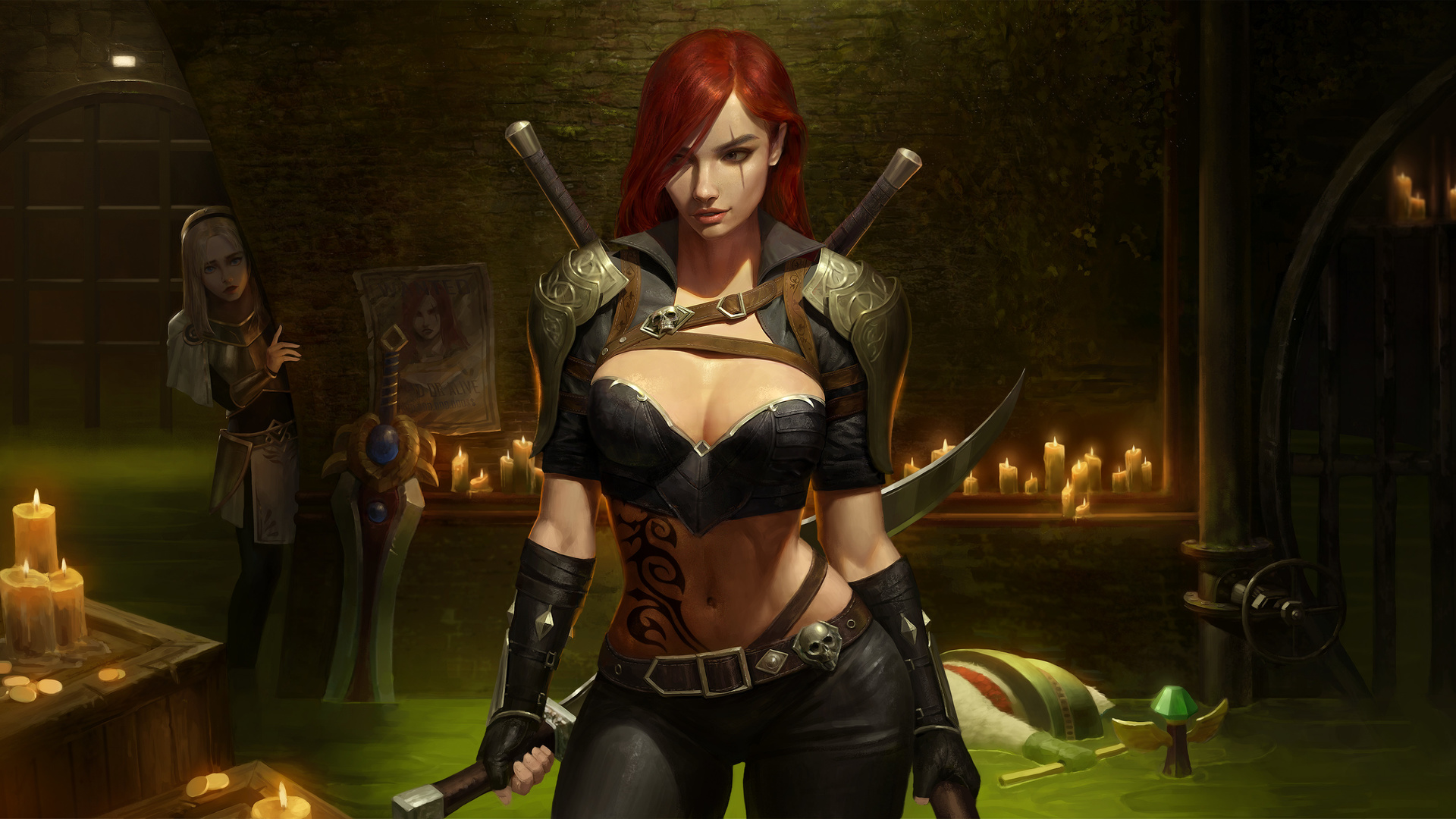 katarina, league of legends, game