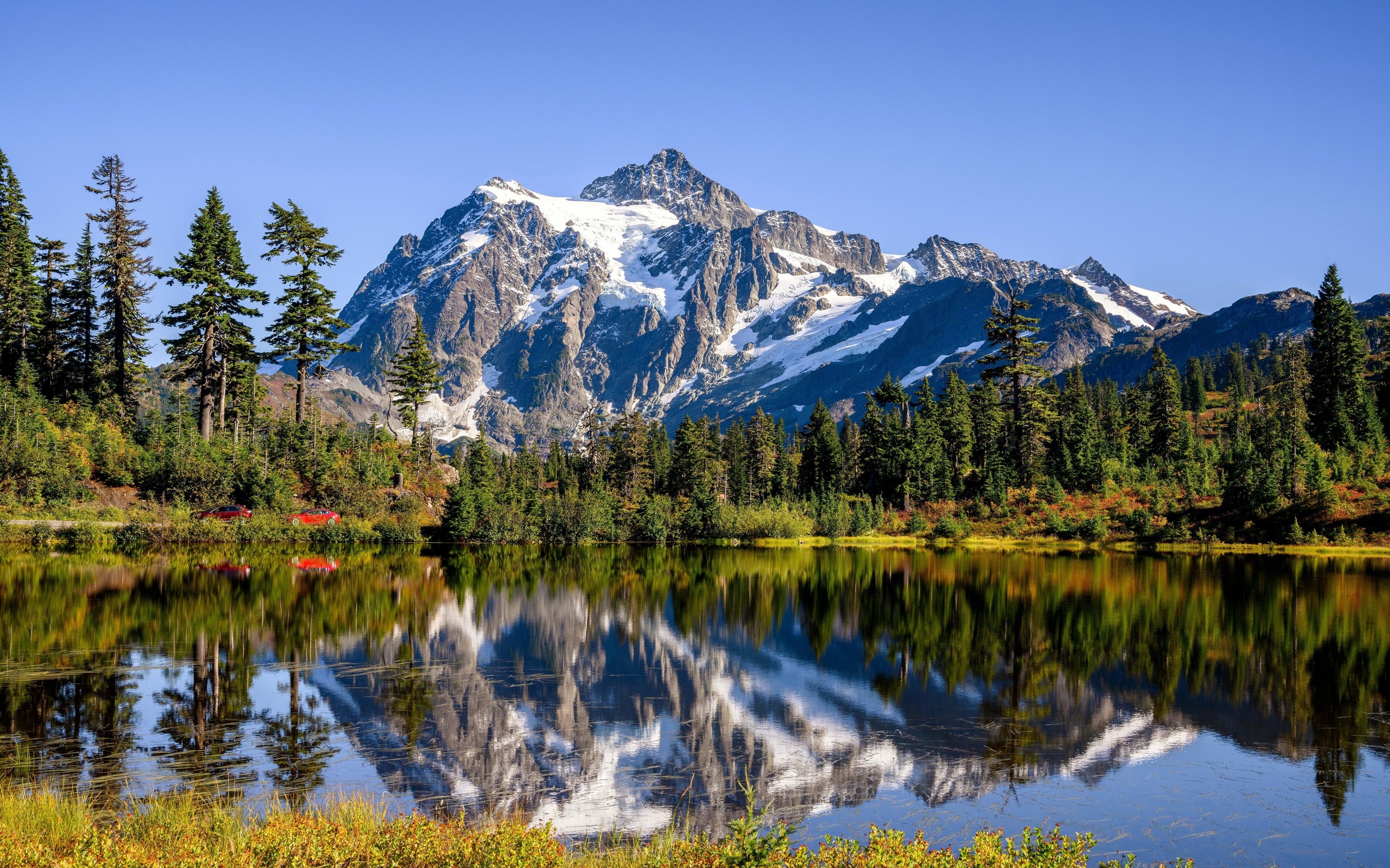 , , picture, lake, mount shuksan, cascade range, , , 