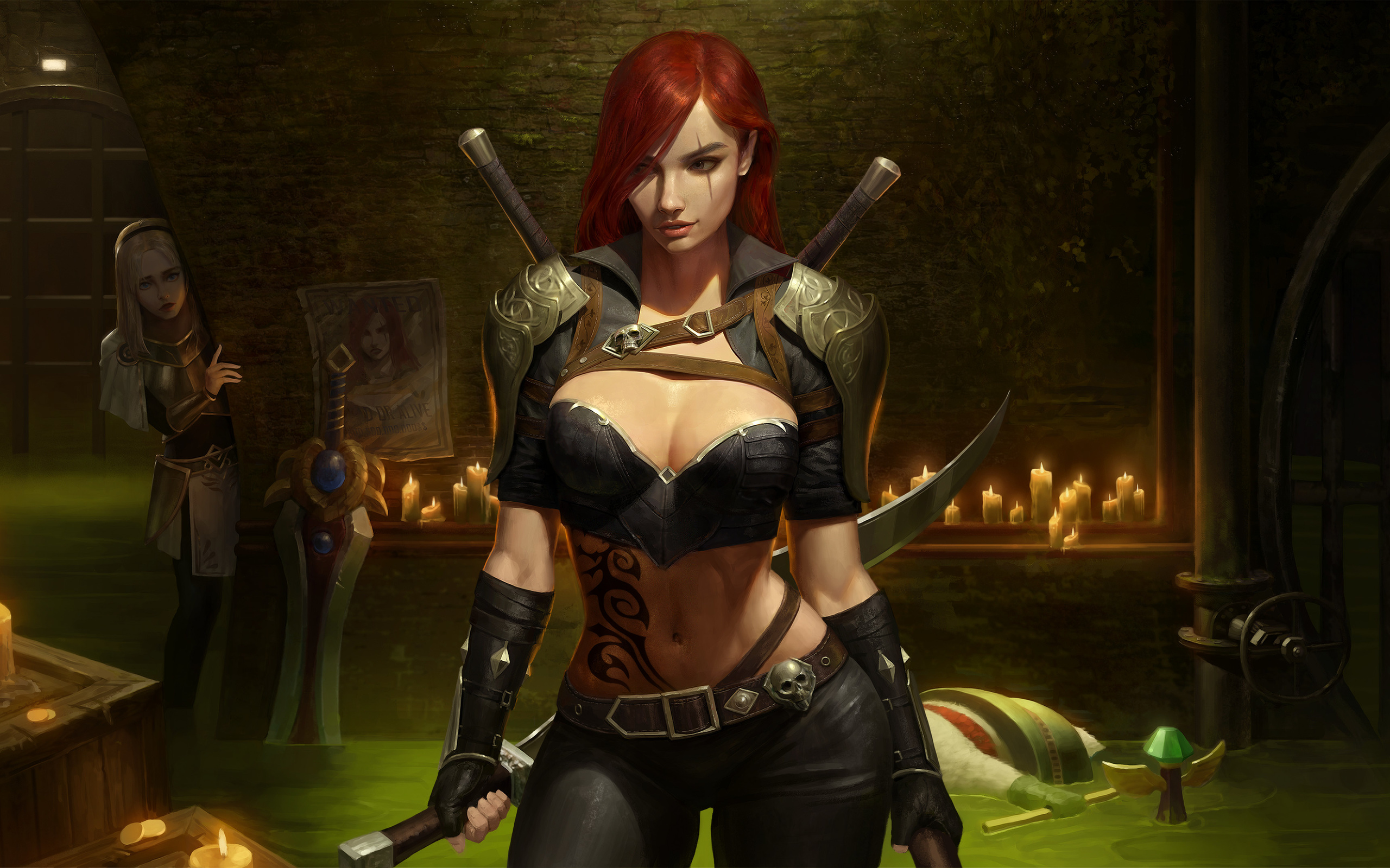 katarina, league of legends, game