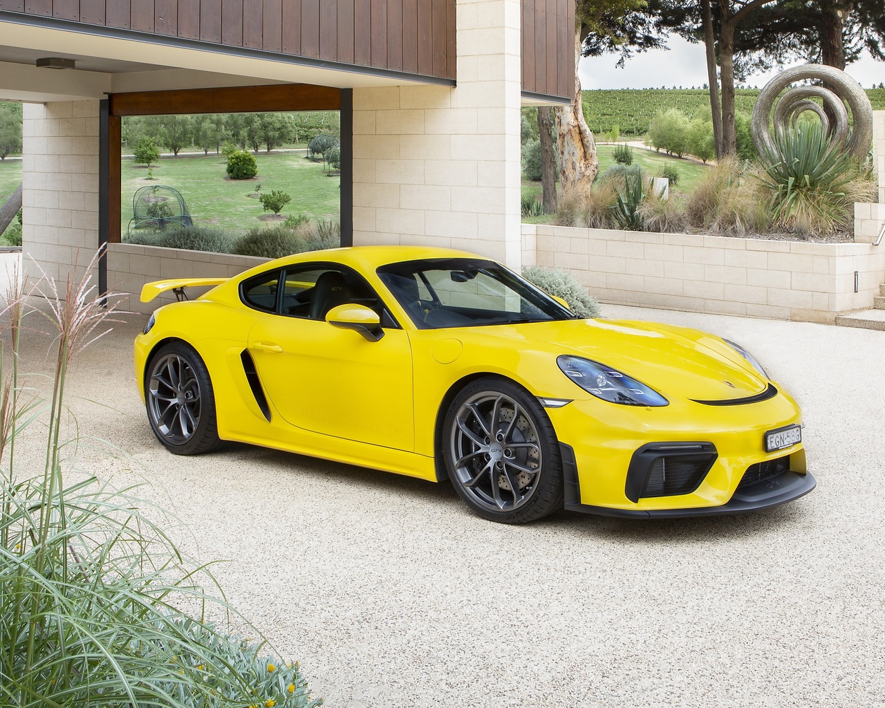 porsche, 718, cayman, gt4, 2020