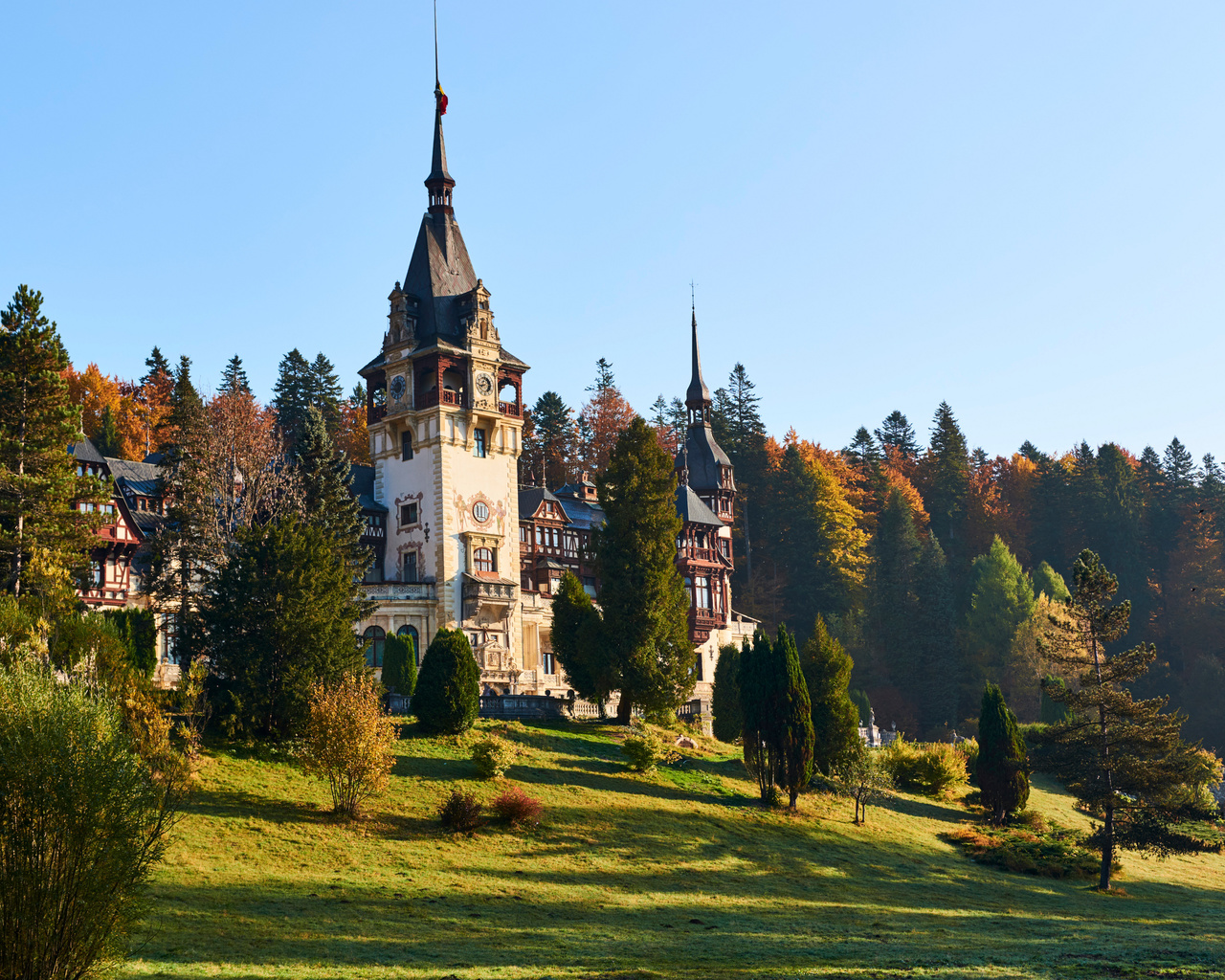 , , peles, castle, transylvania, , , 