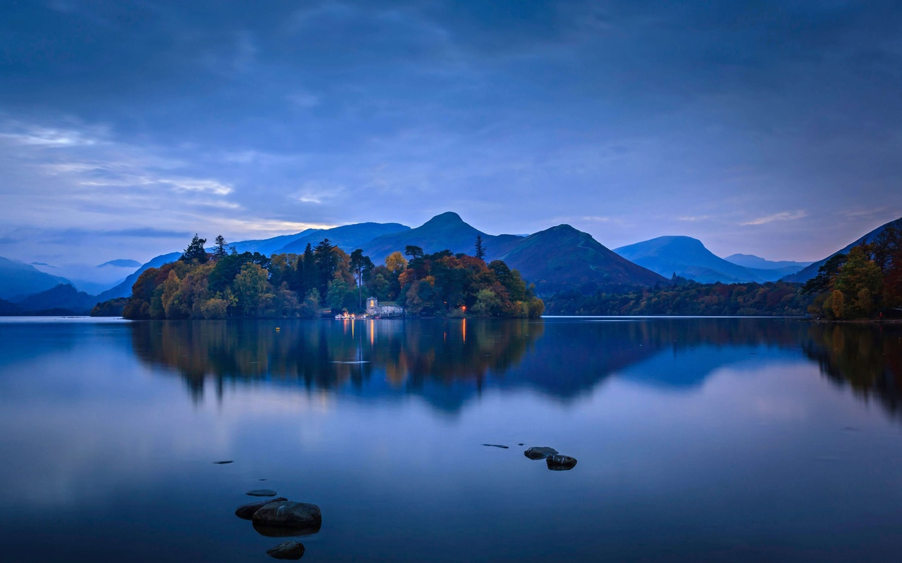 lake, district, national park, cumbria, england