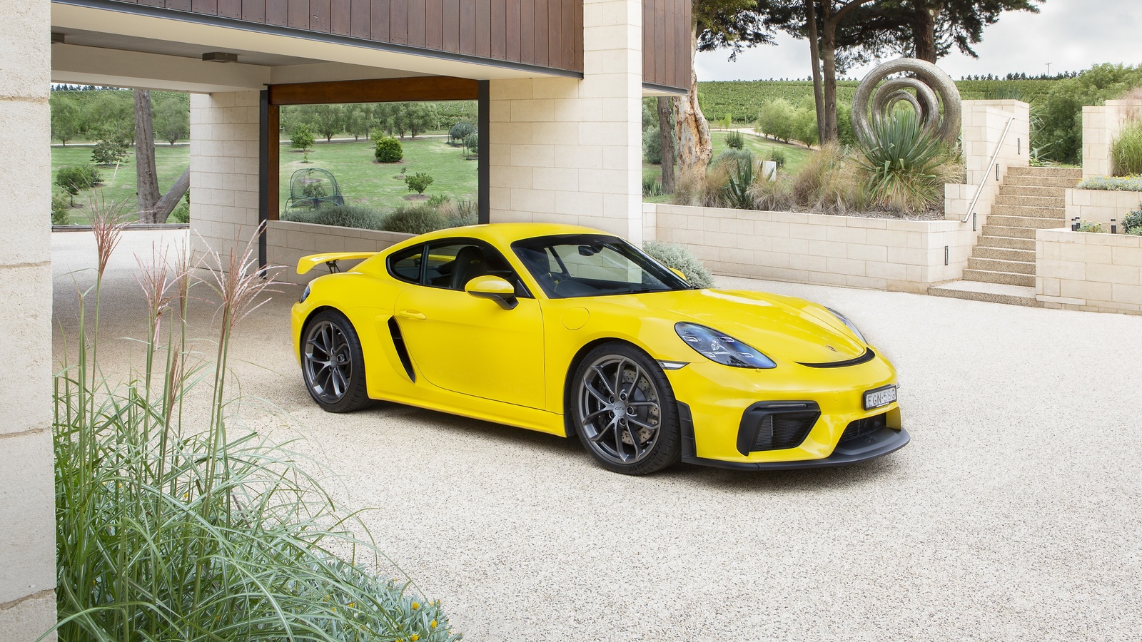 porsche, 718, cayman, gt4, 2020