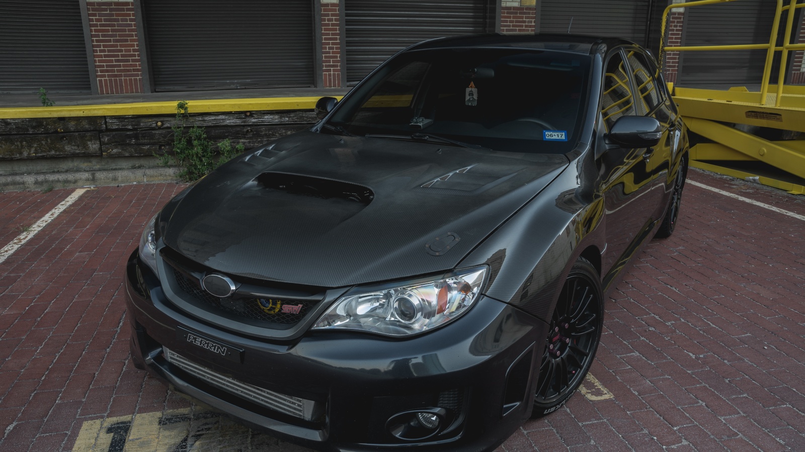 subaru, impreza, wrx, sti, grey, schwarz, karbon