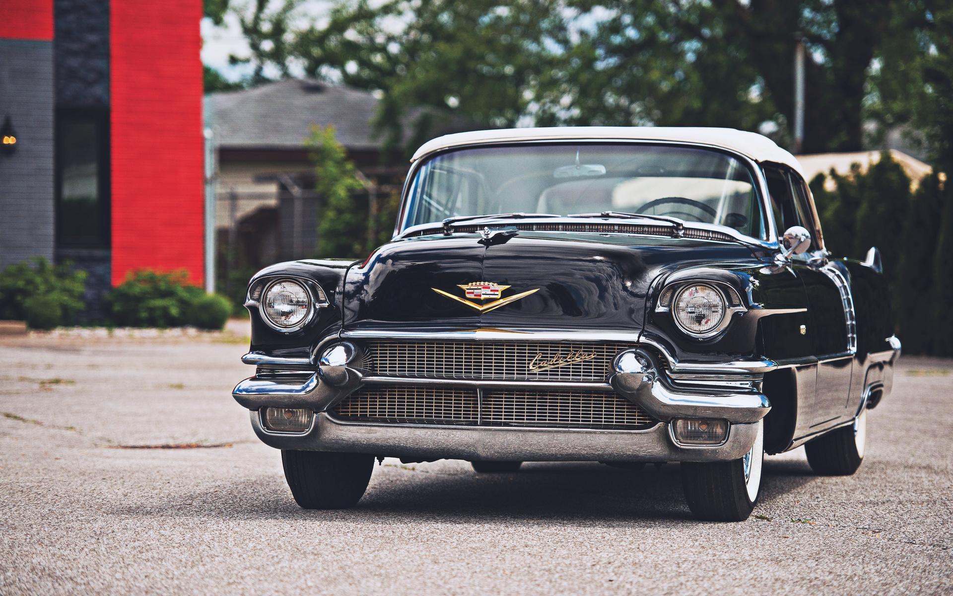 cadillac, sixty-two, convertible, 4k, retro, cars, 1956