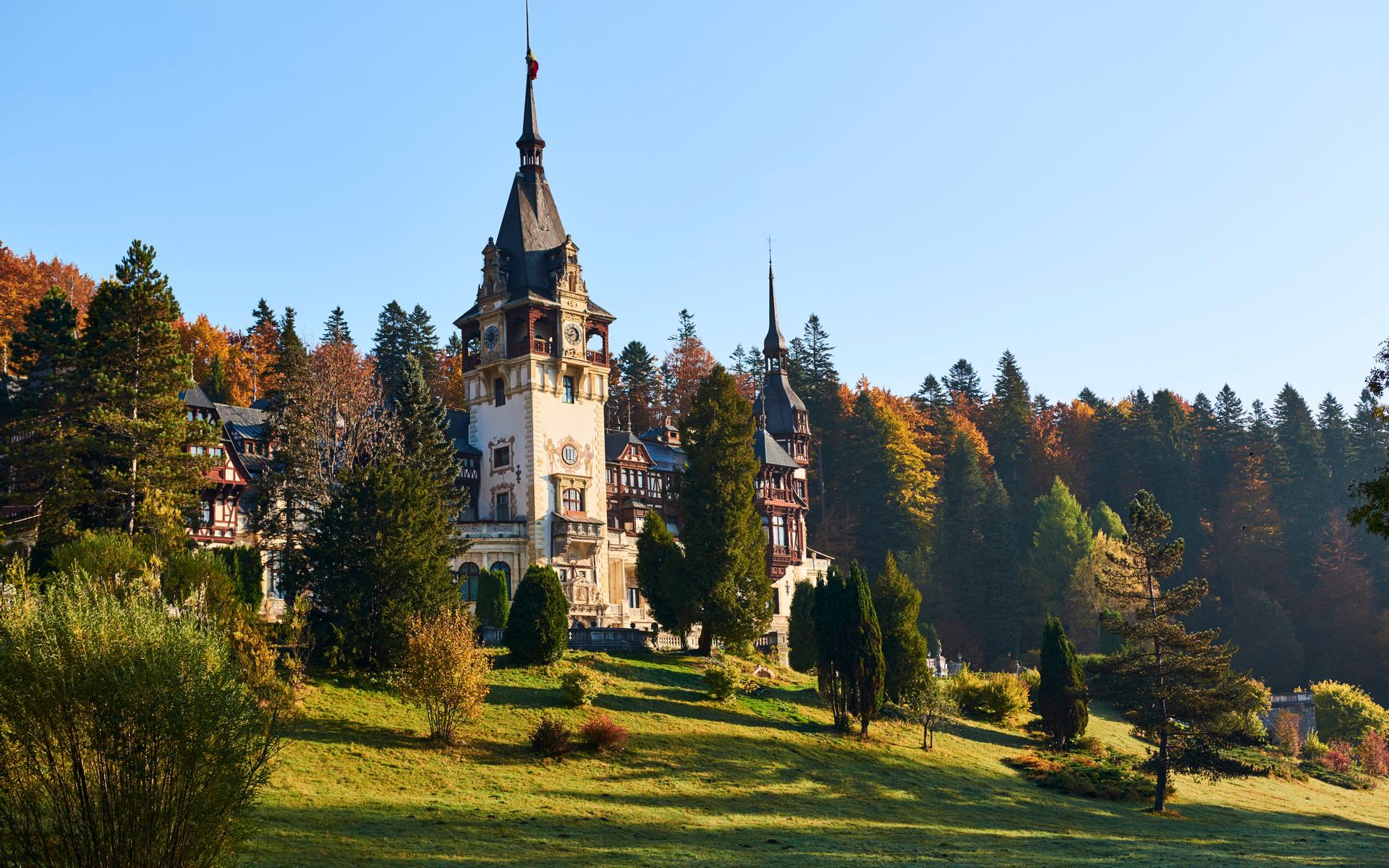 , , peles, castle, transylvania, , , 