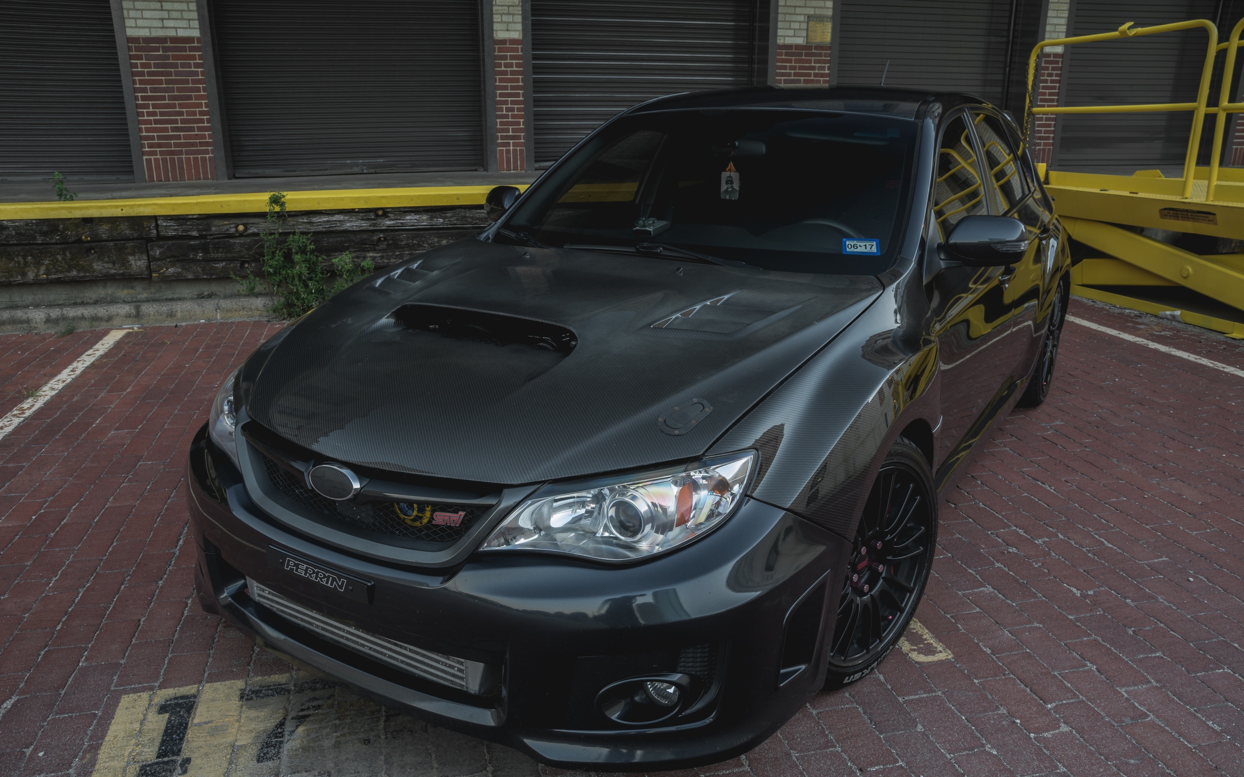 subaru, impreza, wrx, sti, grey, schwarz, karbon